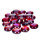 Glas-Nuggets irisierend  rot 100 g / ~ 20 Stk.