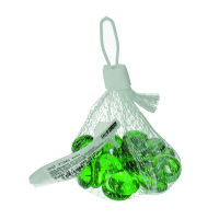 Glas-Nuggets irisierend  maigrün, 18 - 20 mm 100 g