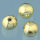 Goldperle Kunststoff  80 Stk. ø 4 mm