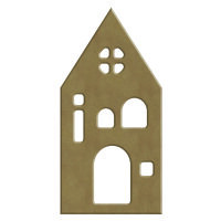 Gomille, Skandinavisches Häuschen, 6 x 13 x 0,5 cm