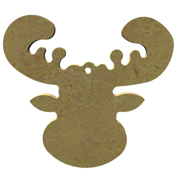 Gomille, Karibukopf mit Loch