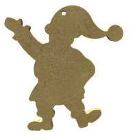 Gomille, Weihnachtsmann mit Loch