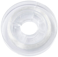 Gummifaden klar transparent, Ø 0,25 mm 10 m