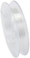 Gummifaden klar transparent, Ø 0,25 mm 10 m