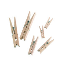 Holzklammern  roh, 30 / 45 / 72 mm 12 / 12 / 6 Stk.