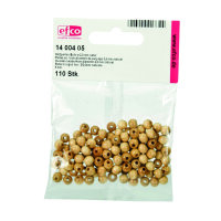 Holzperlen Bohr ø 20 mm natur 110 Stk.