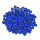 Holzperlen, 6 mm Bohr ø 2,0 mm, blau, 110 Stk.