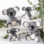 Material und Ergebnis: Koala filzen