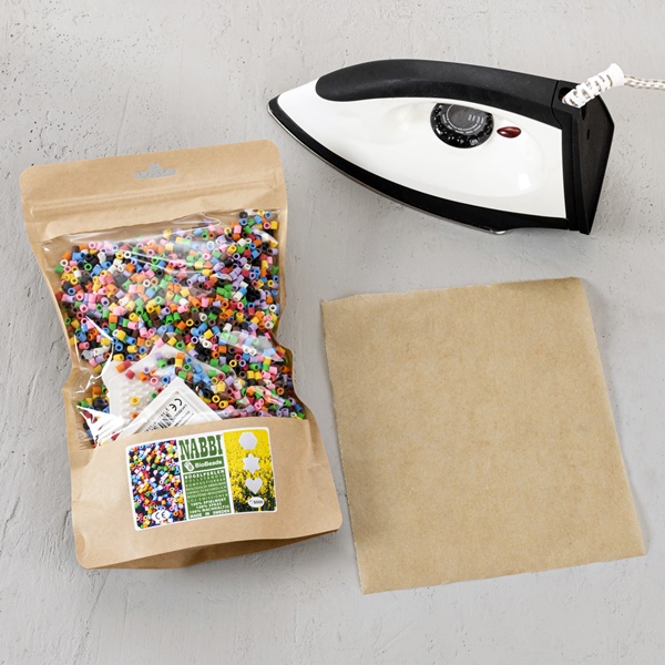 Material und Ergebnis: NABBI BioBeads Untersetzer